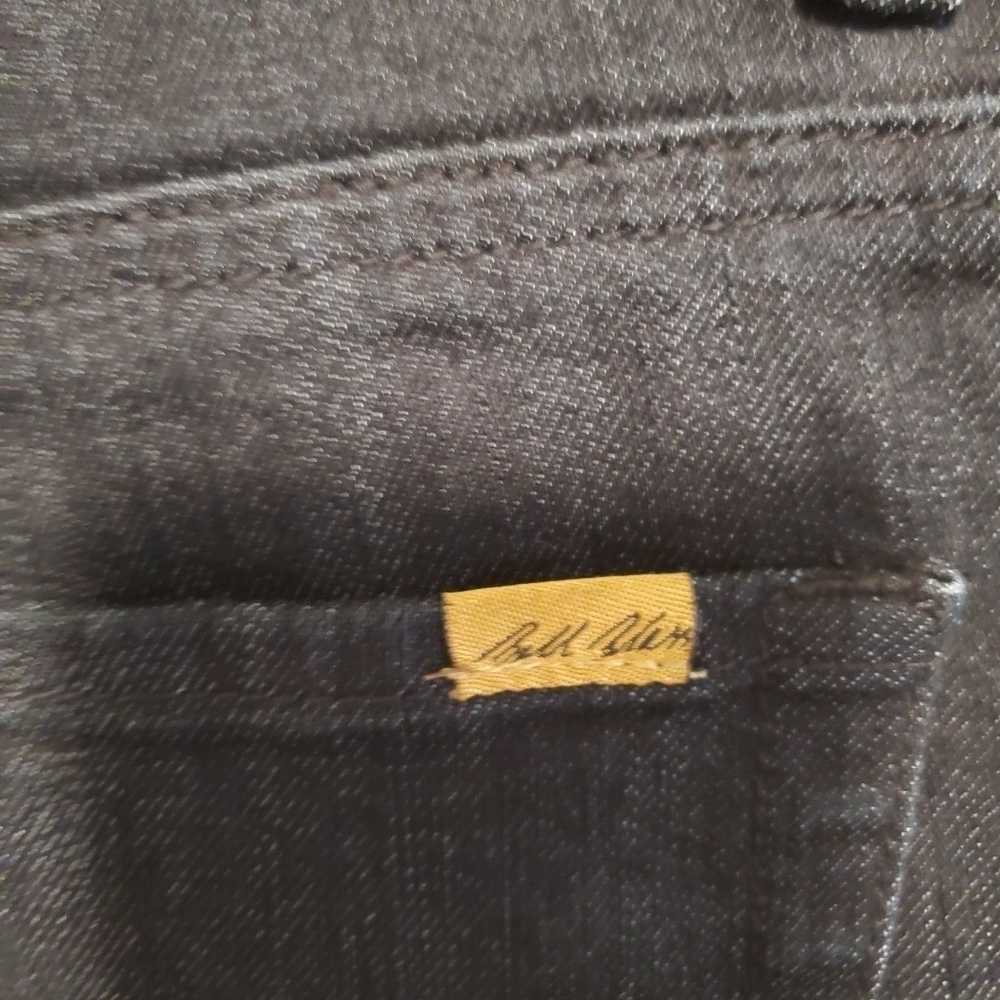 Bill Blass Stretch Bootcut Dark Jeans Size 6 - Picture 4 of 6